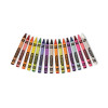 Classic Color Crayons, Peggable Retail Packaging, Regular Size, 0.31" x 3.63", 16 Assorted Colors, 16/Pack