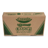 Classpack Crayons, Regular Size, 0.31" x 3.63", 8 Assorted Colors, 800/Box