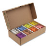 Classpack Crayons, Regular Size, 0.31" x 3.63", 8 Assorted Colors, 800/Box
