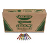 Classpack Crayons, Regular Size, 0.31" x 3.63", 8 Assorted Colors, 800/Box