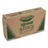 Classpack Crayons, Regular Size, 0.31" x 3.63", 8 Assorted Colors, 800/Box