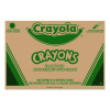 Classpack Crayons, Regular Size, 0.31" x 3.63", 16 Assorted Colors, 800/Box
