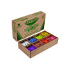 Classpack Crayons, Large Size, 0.44" x 4", 8 Assorted Colors, 400/Pack