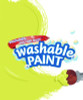 Washable Paint, Yellow, 1 Gal Bottle
