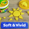 Modeling Dough Bucket, 3 Lbs, Yellow
