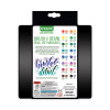 Brush And Detail Dual Ended Markers, Extra-Fine Brush/Bullet Tips, Assorted Colors, 16/Set