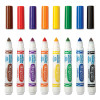 Ultra-Clean Washable Markers, Fine/Broad Wedge/Chisel Tips, Assorted Colors, 8/Box