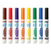 Ultra-Clean Washable Markers, Fine/Broad Wedge/Chisel Tips, Assorted Colors, 8/Box