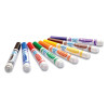 Ultra-Clean Washable Markers, Fine/Broad Wedge/Chisel Tips, Assorted Colors, 8/Box
