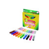 Non-Washable Marker, Broad Bullet Tip, Assorted Classic Colors, 8/Pack
