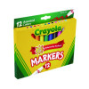 Non-Washable Marker, Broad Bullet Tip, Assorted Classic Colors, Dozen