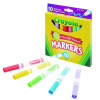 Non-Washable Marker, Broad Bullet Tip, Assorted Tropical Colors, 10/Pack