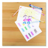 Ultra-Clean Washable Markers, Broad Bullet Tip, Assorted Bright Colors, 10/Pack