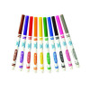 Ultra-Clean Washable Marker Classpack, Fine Bullet Tip, 10 Assorted Colors, 200/Pack