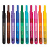Super Clicks Retractable Markers, Assorted Bullet Tip Sizes, Assorted Colors, 10/Pack