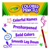 Long-Length Colored Pencil Set, 3.3 Mm, 2B, Assorted Lead And Barrel Colors, 24/Pack
