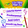 Long-Length Colored Pencil Set, 3.3 Mm, 2B, Assorted Lead And Barrel Colors, 50/Box