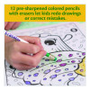Erasable Color Pencil Set, 3.3 Mm, 2B, Assorted Lead And Barrel Colors, Dozen
