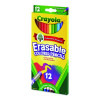 Erasable Color Pencil Set, 3.3 Mm, 2B, Assorted Lead And Barrel Colors, Dozen