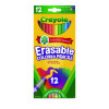 Erasable Color Pencil Set, 3.3 Mm, 2B, Assorted Lead And Barrel Colors, Dozen