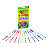 Erasable Color Pencil Set, 3.3 Mm, 2B, Assorted Lead And Barrel Colors, Dozen
