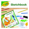 Wirebound Sketchbook, Animal Animations Gold/Green Cover, Unruled, (40) White 9 x 9 Sheets