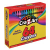 Crayons, Regular Size, 64 Assorted Colors, 16/Pack