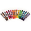 Washable Jumbo Crayons, Jumbo Size, 16 Assorted Colors, 16/Pack