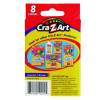 Crayons, Regular Size, 8 Assorted Colors, 8/Pack