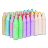 Washable Sidewalk Chalk, 12 Assorted Colors, 32 Sticks/Box