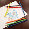 Colored Pencils Classpack, 10 Assorted Lead And Barrel Colors, 10 Pencils/Set, 25 Sets/Carton