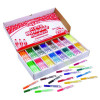 Super Washable Markers Classpack, Broad Bullet Tip, Assorted Colors, 256/Set