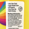 Washable Tempera Paint, Yellow, 32 Oz Bottle