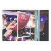 Duraframe Sun Sign Holder, 11 X 17, Silver Frame, 2/Pack