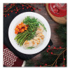 Quiet Classic Laminated Foam Dinnerware, Plate, 10" Dia, White, 500/Carton