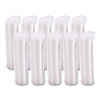 Non-Vented Cup Lids, Fits 10 Oz To 14 Oz Hot Cups/6 Oz To 8 Oz Food Containers/6 Oz Bowls; Plastic, Clear, 1,000/Carton
