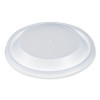 Dome Lids For Foam Cups And Containers, Vented, Fits 5 Oz To 32 Oz Cups/Containers, Plastic, Translucent, 1,000/Carton