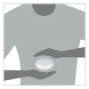 Dome Lids For Foam Cups And Containers, Vented, Fits 5 Oz To 32 Oz Cups/Containers, Plastic, Translucent, 1,000/Carton