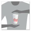 Coca-Cola Foam Cups, 20 Oz, White/Red, 25/Bag, 20 Bags/Carton