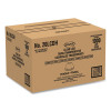 Cappuccino Dome Sipper Lids, Fits 30 Oz To 32 Oz Hot Cups, Plastic, Clear, 50/Pack, 20 Packs/Carton
