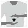 Conex Complements Portion/Medicine Cups, 4 Oz, Plastic, Black, 125/Bag, 20 Bags/Carton
