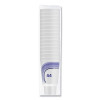 Breeze Hot/Cold Insulated Foam Drinking Cups, Pedestal Cup, 44 Oz, Purple/White/Blue, 300/Carton