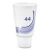 Breeze Hot/Cold Insulated Foam Drinking Cups, Pedestal Cup, 44 Oz, Purple/White/Blue, 300/Carton