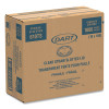 Plastic Cold Cup Lids, Fits 9 Oz To 10 Oz Cold Cups, Clear, 1,000/Carton