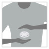 Plastic Cold Cup Lids, Fits 32 Oz Cold Cups, Plastic, Clear, 500/Carton