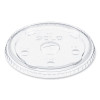Plastic Cold Cup Lids, Fits 32 Oz To 44 Oz Cold Cups, Clear, 600/Carton