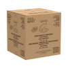 Insulated Foam Hinged Lid Containers, 3 Compartments, 9 x 9.4 x 3, White, 100/Sleeve, 2 Sleeves/Carton