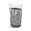 Quiet Classic Laminated Foam Dinnerware, 3-Compartment Plate, 9" Dia, Black, 125/Sleeve, 4 Sleeves/Carton
