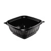 Presentabowls Pro Black Square Bowls, 12 Oz, 5 x 5 x 2, Black, Plastic, 63/Bag, 8 Bags/Carton