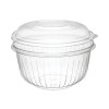 Presentabowls Bowl/Lid Combo-Paks, 48 Oz, Clear, Plastic, 126/Carton